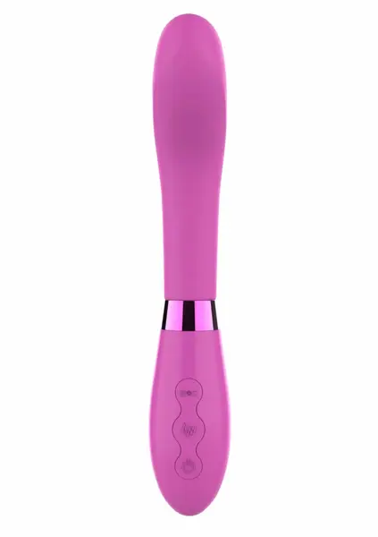 TOYJOY Milkshake Dance fleksibilni silikonski vibrator punjiv na USB roze