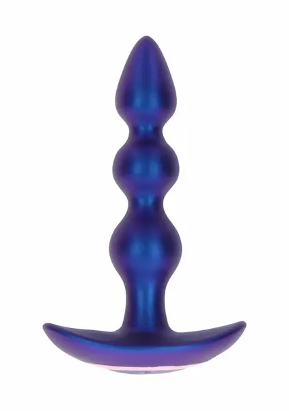 TOYJOY The Bold vibrirajući analni čep sa kuglicama i daljinskim upravljačem, crni