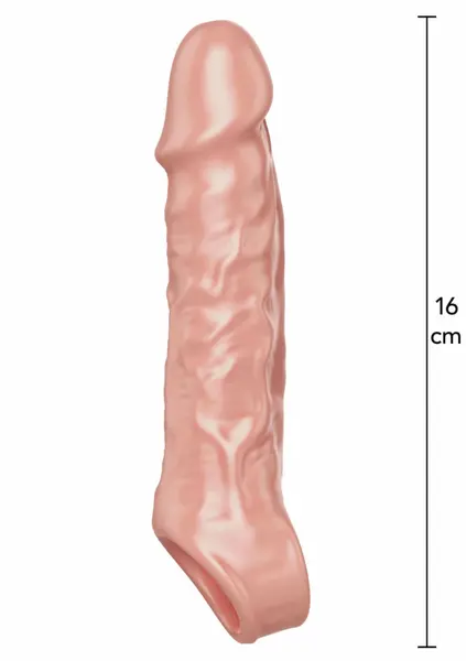 TOYJOY Get Real fleksibilna navlaka za produženje od TPE materijala srednja veličina 16 cm za maksimalno uživanje