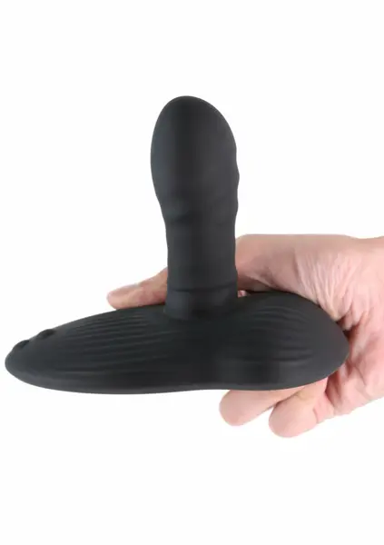NS Novelties Renegade Thrust Grind APP intimna mašina sa vakuumom i vibracijom, crna