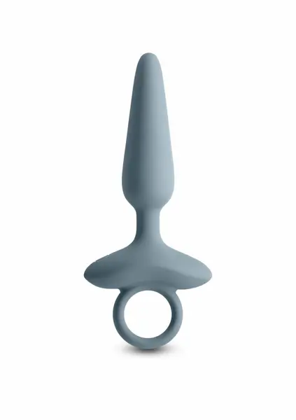 NS Novelties Renegade Maverick vibrirajući silikonski plug na punjenje crni