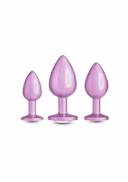 NS Novelties Trainer Kit Iridescent Pink trodelni set sa hromiranim sjajem