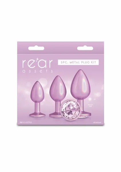 NS Novelties Trainer Kit Iridescent Pink trodelni set sa hromiranim sjajem