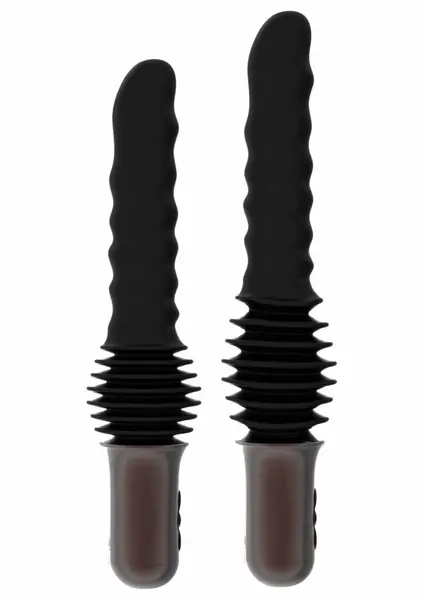 Hidden Desire Anal Power Thrusting Vibrator 32-37 cm Silicone, Adjustable Suction Base