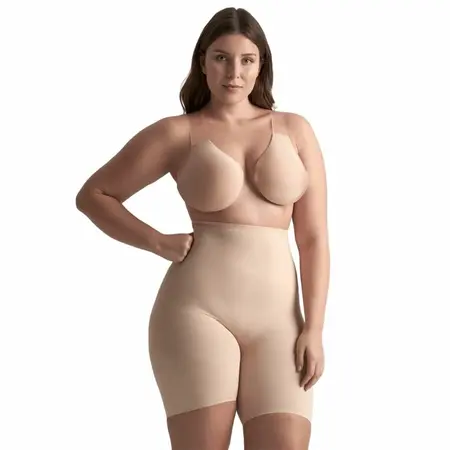 Bye Bra Sculpting Lifts Beige Cup D - Reusable Adhesive Support System