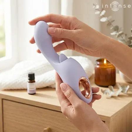 INTENSE ANYA Multifunction Vibration & Movement Stimulator Lavender 183mm