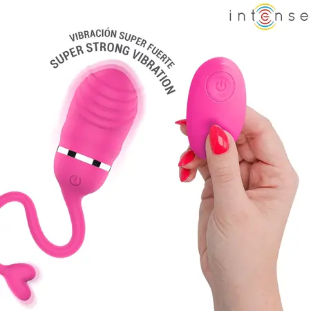 INTENSE SOOKIE Remote Control Vibrating Egg Pink 10 Modes Waterproof