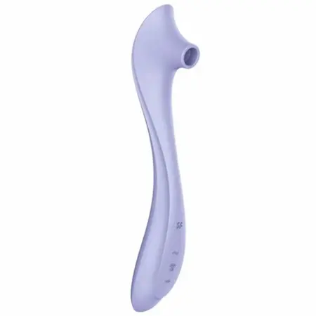 Satisfyer Easy Lover Vibrator & Air Pulse Stimulator, Waterproof, Pink