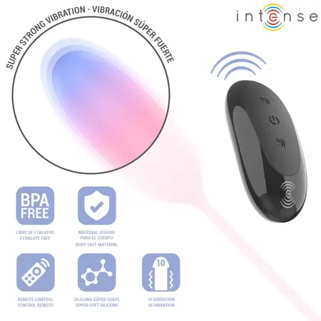 INTENSE Pamela Gradient G-Point Vibrator - Ergonomic Silicone, 10 Modes