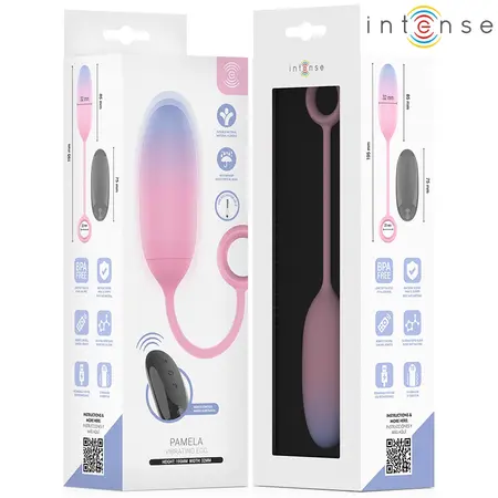 INTENSE Pamela Gradient G-Point Vibrator - Ergonomic Silicone, 10 Modes