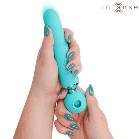 INTENSE Hamby Multifunction Suction & Vibration Stimulator Turquoise