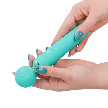 INTENSE Hamby Multifunction Suction & Vibration Stimulator Turquoise