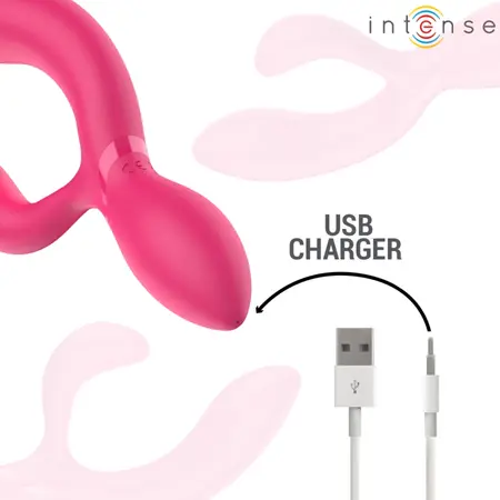 INTENSE Charly zglobni vibrirajući stimulator sa podesivim dvostrukim motorom
