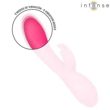 INTENSE Tammy rabbit stimulator sa grejanjem, 9 modova, ultra mekani silikon