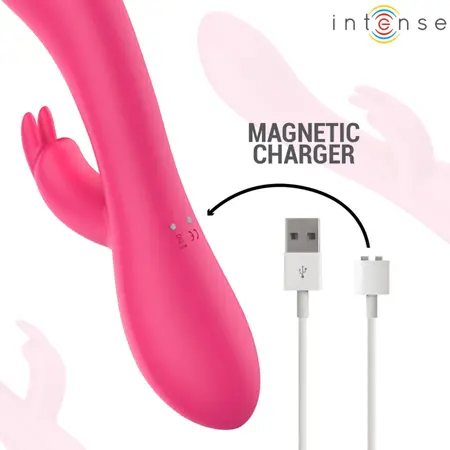 INTENSE Tammy rabbit stimulator sa grejanjem, 9 modova, ultra mekani silikon
