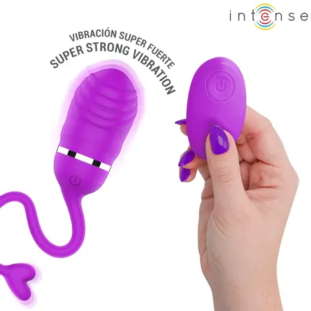 INTENSE SOOKIE Remote Control Vibrating Egg Purple, 10 Modes, Waterproof