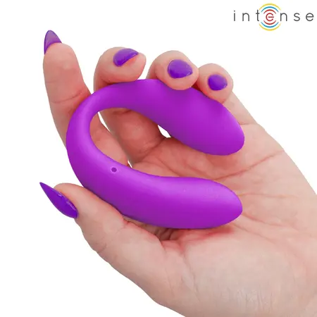 INTENSE NORA Vibrating Clamp Stimulator Purple, 10 Modes, Waterproof