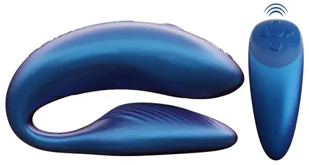We-Vibe Chorus Cosmic Blue, intimni sistem sa dva motora, prilagodljiv i kontrolisan putem aplikacije