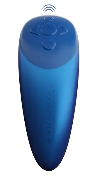 We-Vibe Chorus Cosmic Blue, intimni sistem sa dva motora, prilagodljiv i kontrolisan putem aplikacije