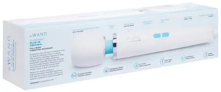 le WAND Classique masažer na struju beli 10 modova 33cm