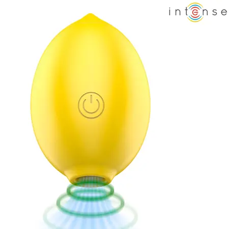 INTENSE MONI Lemon Airflow Intimate Stimulator, Waterproof, Silicone