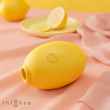 INTENSE MONI Lemon Airflow Intimate Stimulator, Waterproof, Silicone