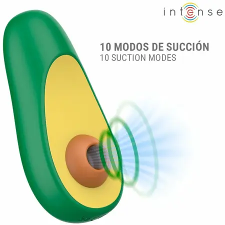 INTENSE WAKI Avocado Suction System, Waterproof, Rechargeable, Green