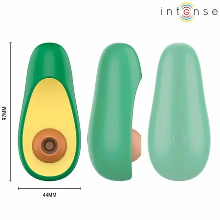 INTENSE WAKI Avocado Suction System, Waterproof, Rechargeable, Green