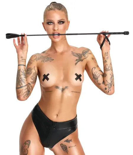 Bad Kitty Crop Set, 4 u 1 drška od fiberglasa i nastavci, crni