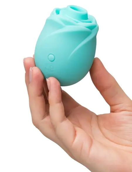 ROMP Rose Glow stimulator sa vazdušnim talasima, svetli u mraku, 7.6 cm