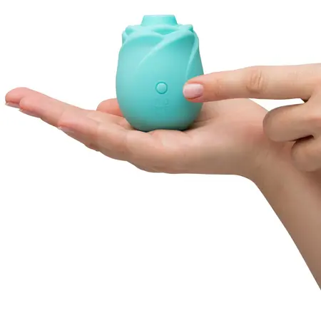 ROMP Rose Glow stimulator sa vazdušnim talasima, svetli u mraku, 7.6 cm