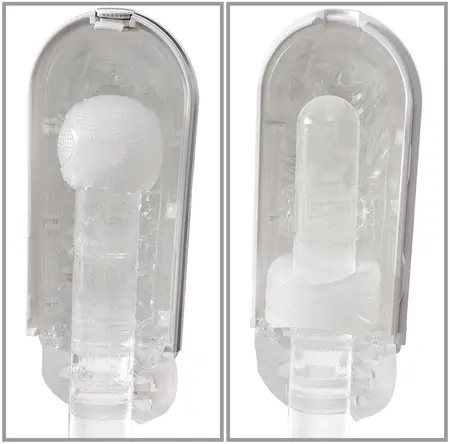 Tenga Flip Flexy intimni stimulator sa fleksibilnim stiskom 19.8cm crni