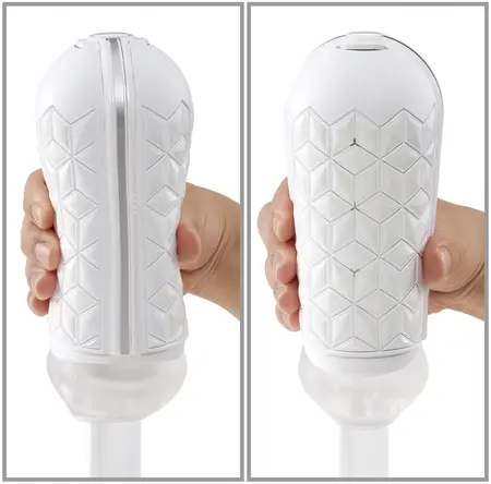 Tenga Flip Flexy intimni stimulator sa fleksibilnim stiskom 19.8cm crni