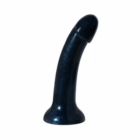 Easytoys Dildo Collection Metallic Glitter silikonski dildo od 19 cm