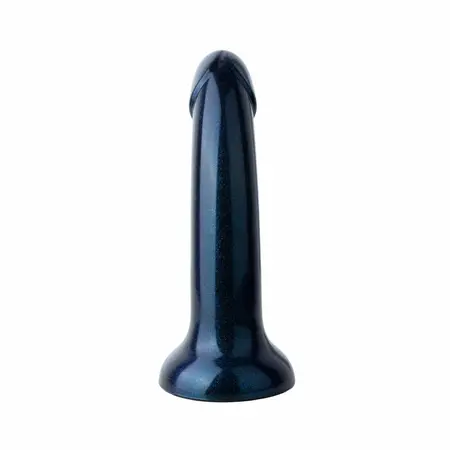 Easytoys Dildo Collection Metallic Glitter silikonski dildo od 19 cm