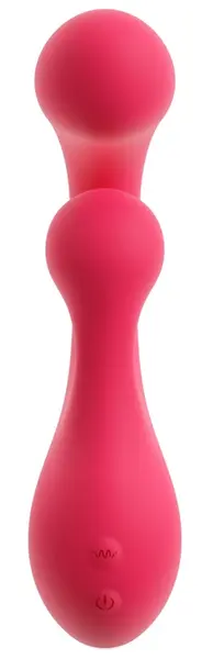 Sweet Smile rotirajući vibrator za G tačku, dva motora, 18 cm, ljubičasti