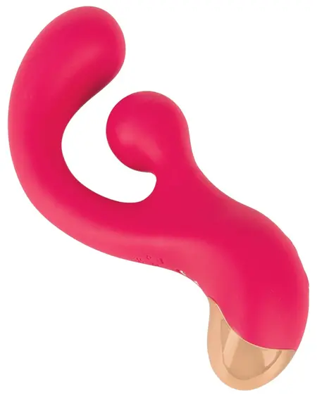 Sweet Smile rotirajući vibrator za G tačku, dva motora, 18 cm, ljubičasti