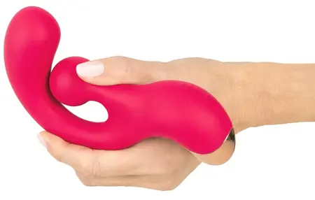 Sweet Smile rotirajući vibrator za G tačku, dva motora, 18 cm, ljubičasti