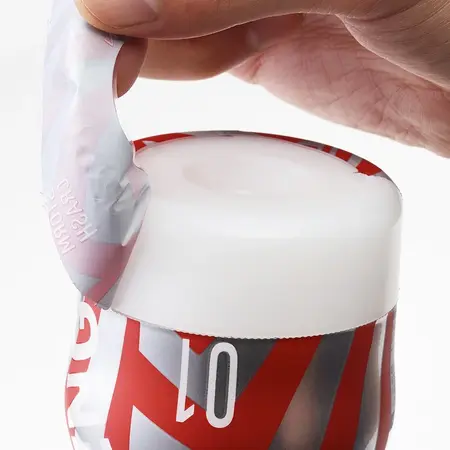 Tenga Super Tornado Blast intimni aparat, kompaktan, crveni, 16.1 cm
