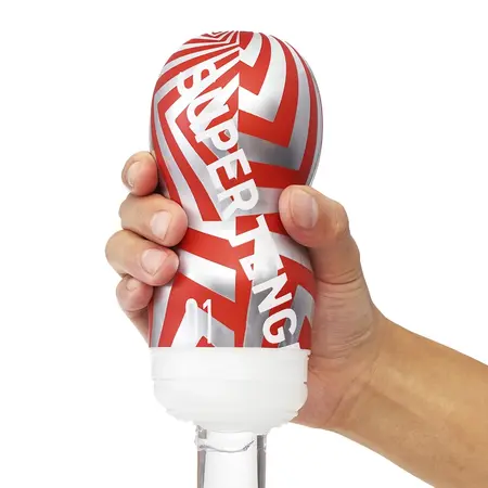 Tenga Super Tornado Blast intimni aparat, kompaktan, crveni, 16.1 cm