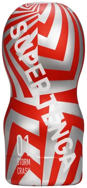 TENGA Super Storm Crash intimna čaša, napredna struktura, 16.1 cm