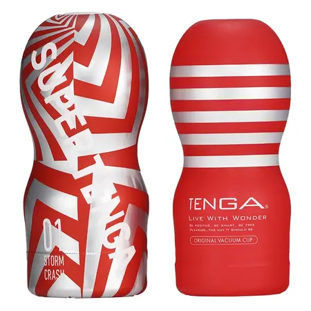 TENGA Super Storm Crash intimna čaša, napredna struktura, 16.1 cm