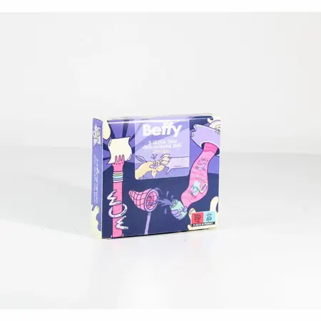 Asha International Beffy Dental Dam Vanilla 3 komada, mirišljave zaštitne folije za intimnu upotrebu