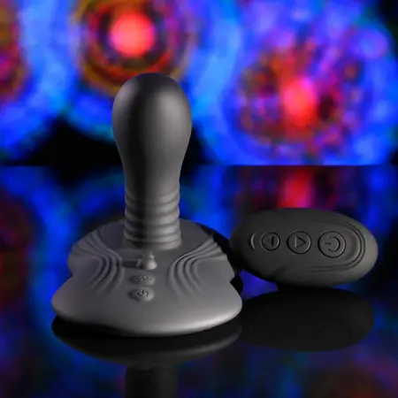 Playboy Sittin' & Spinnin' Ride-On Vibrator Black, rotirajući i vibrirajući sistem