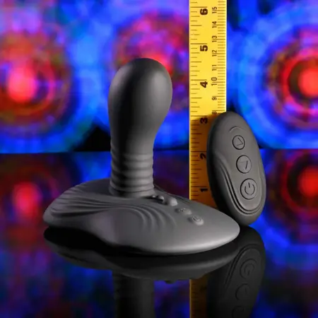 Playboy Sittin' & Spinnin' Ride-On Vibrator Black, rotirajući i vibrirajući sistem