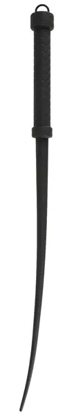 Bad Kitty Whip Silicone 60cm - Flexible Black Silicone Impact Tool