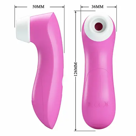 ROMANCE Clitoral Suction Device Pink - 8-Level Pulsation System