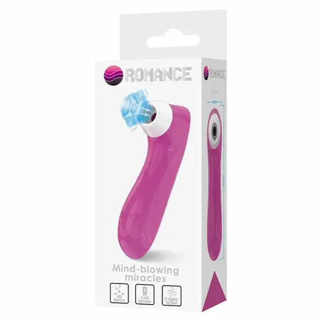 ROMANCE Clitoral Suction System Pink - 8-Level USB, Compact Design