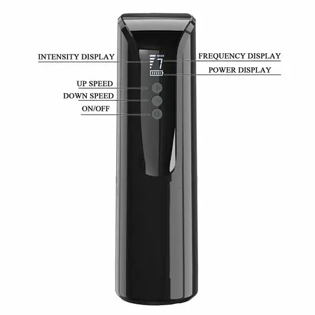 Pretty Love Larissa Vibrating Suction Device with LED Display USB