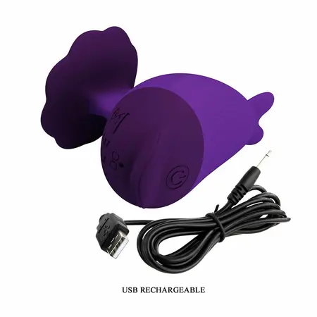 Pretty Love Dolphin Mini intimni masažer punjivi USB ljubičasti